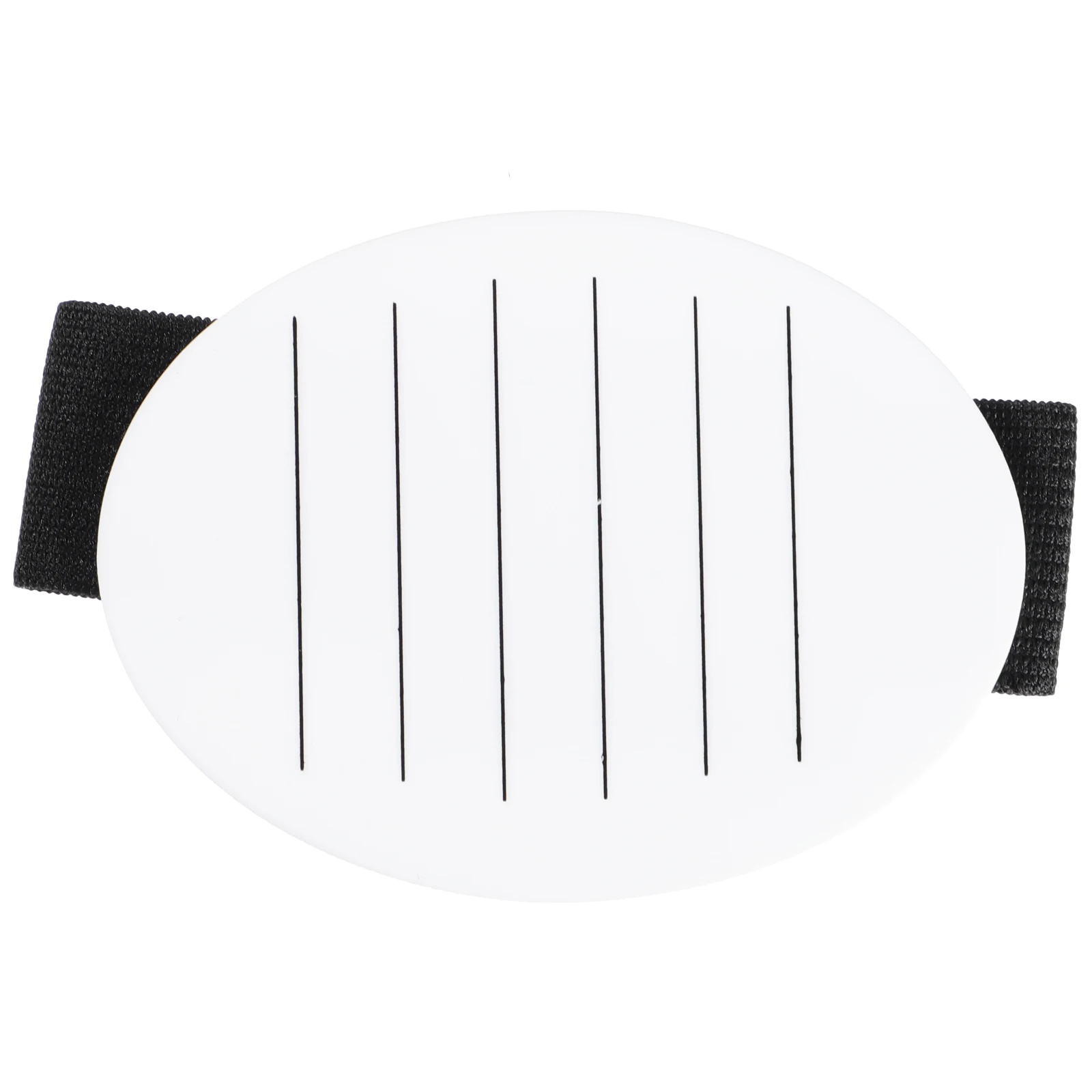 Palette d'extension de cils professionnelle, plaque de support de cils blancs, dragonne, Durable et léger, outil manuel en acrylique pour cils