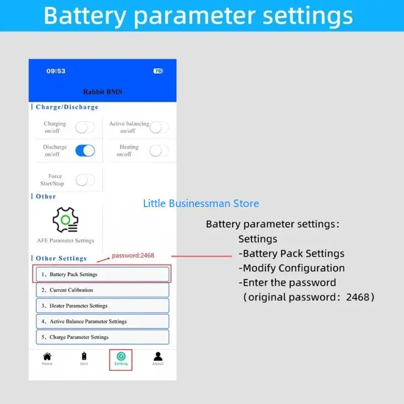 Small-Format LiFePO4 Board 4S 12V 100A for Energy Storage Tasks M76A