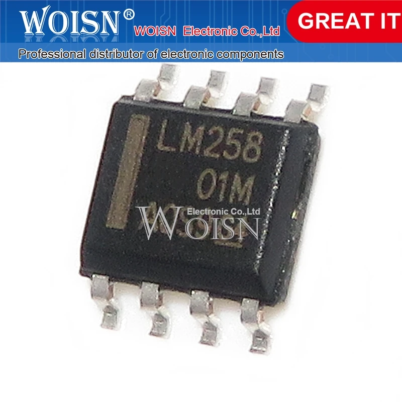 50PCS LM258DR LM258 SOP-8