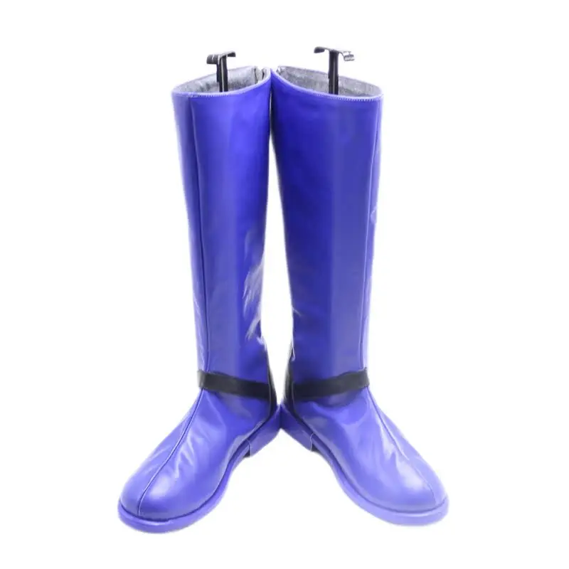 Gun Dam CCA Amuro Ray Scarpe Cosplay Stivali Festa di Carnevale di Halloween Stivali in pelle PU realizzati su misura