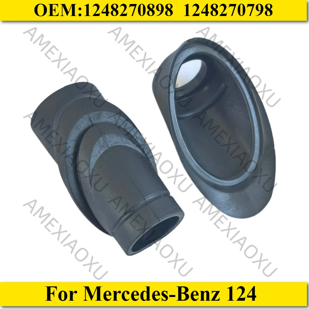 A Pair 1248270898 1248270798 For Mercedes-Benz 124 Roof Antenna Sleeve Housing