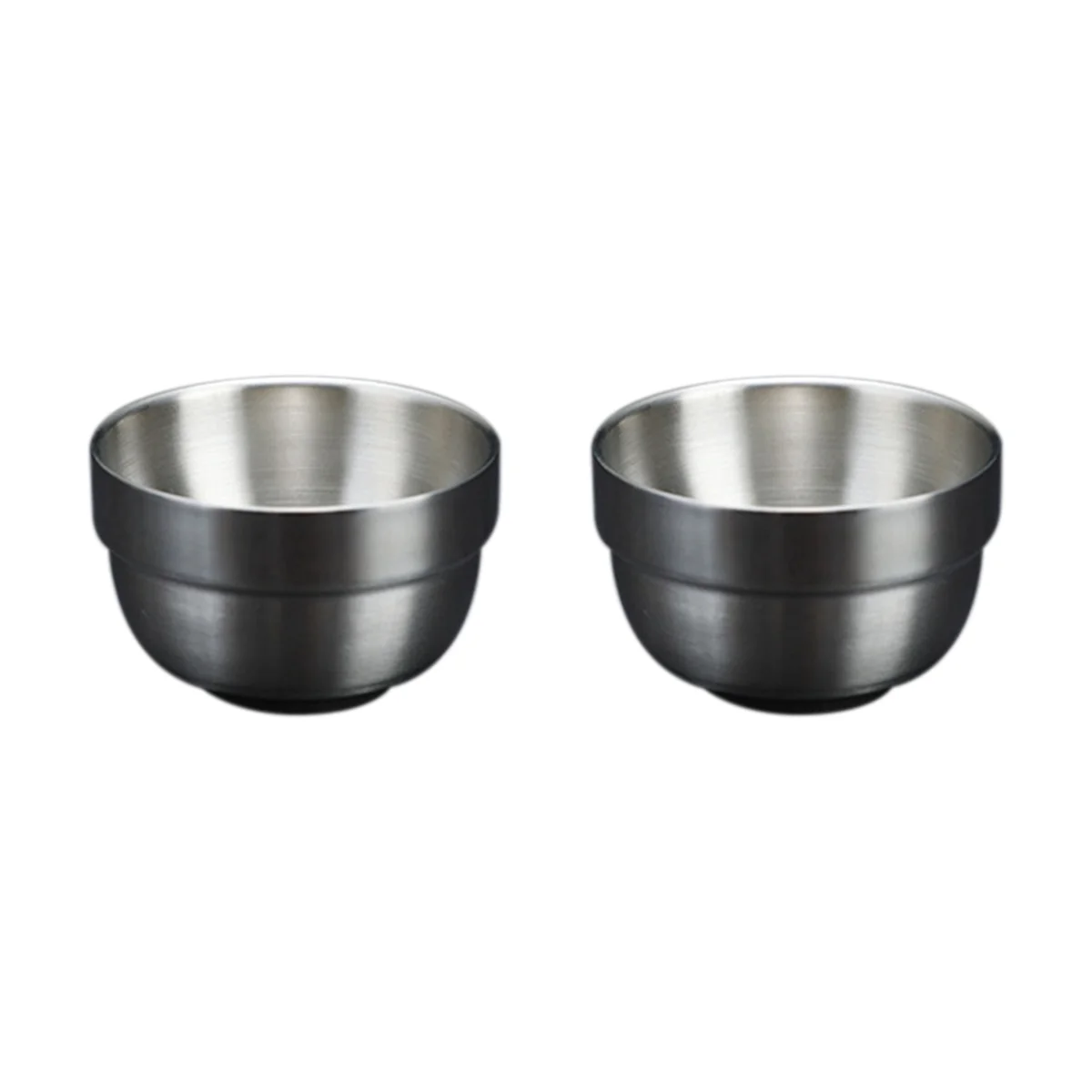 80ml Stainless Steel Sake Cup Double Layer Mini White Wine Cup for Tea Water Cups Industrial Style Kitchen Drinkware,B