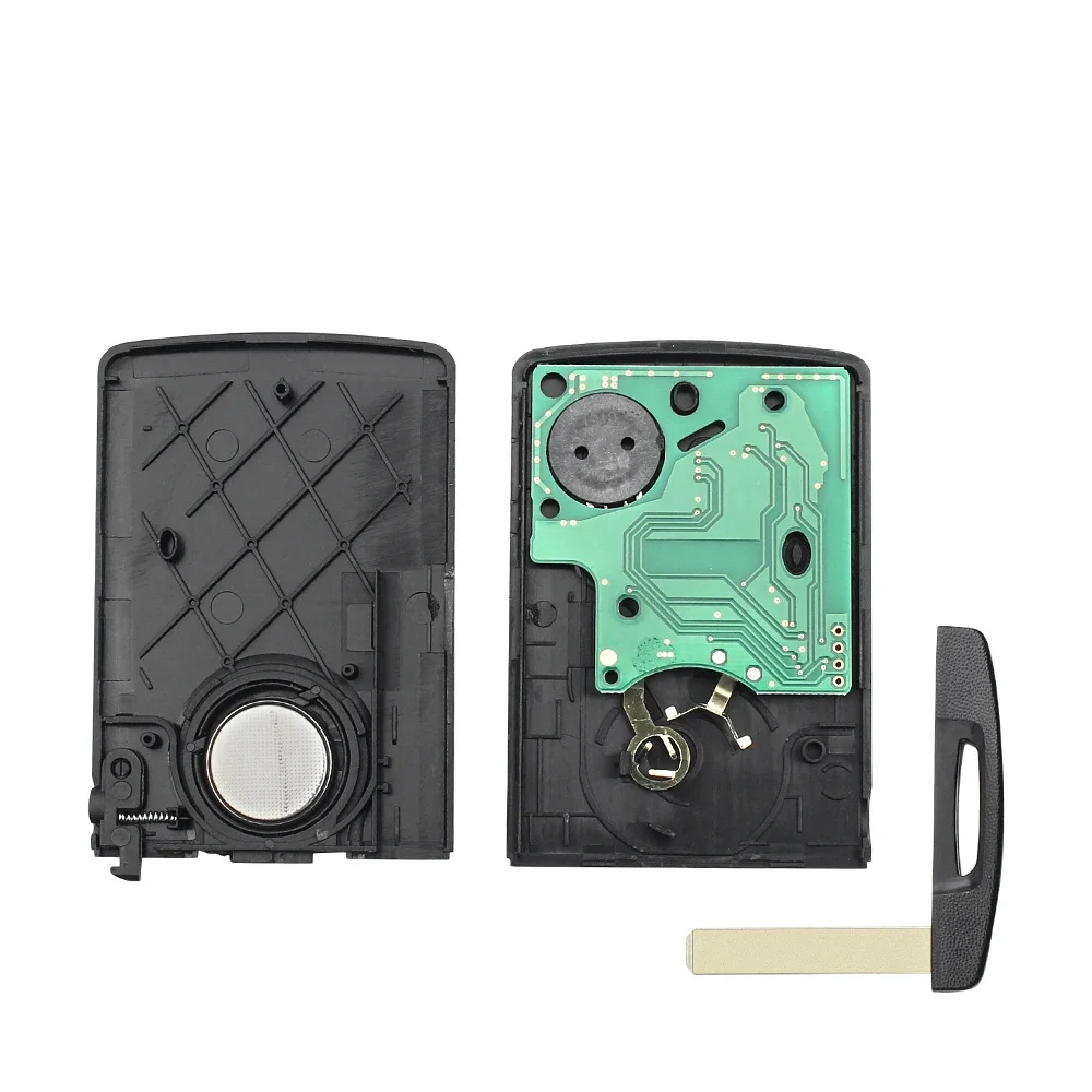 KEYYOU 1PCS Keyless Smart Remote Key Karte Für Renault Megane Fluence Laguna Scenic Clio Captur Koleos 433MHz PCF7952 4A Chip