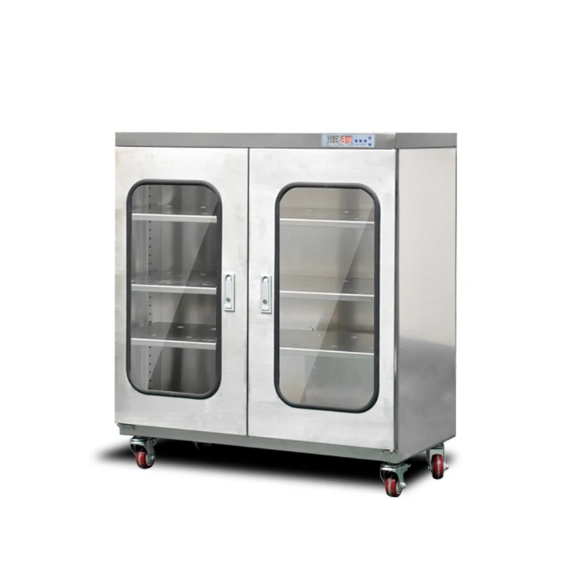 320L Dry Cabinet for Precise Instrument Humidity and Temperature Control Storage Drying Cabinet Nitrogen Gas tank