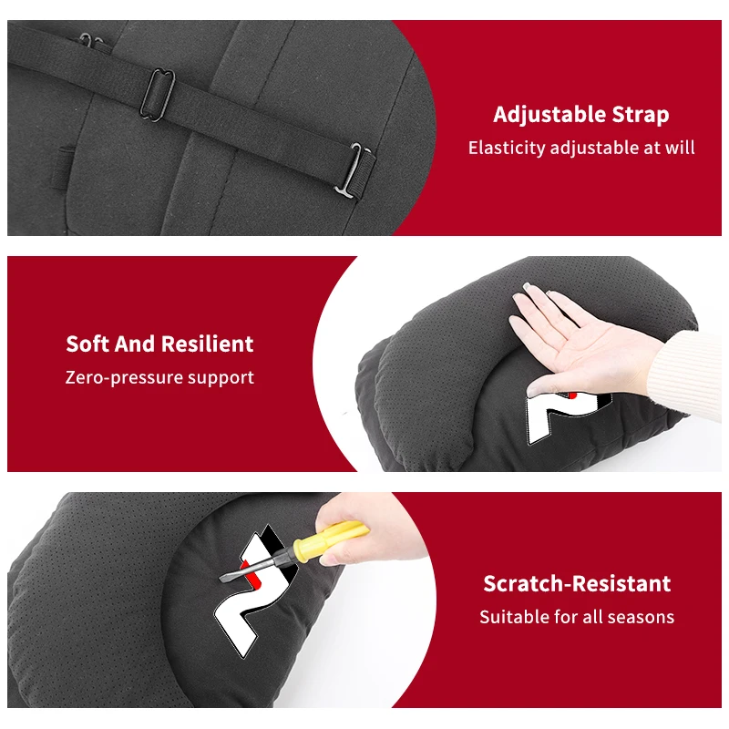 Car Seat Head Support Lumbar Cushion Headrest Neck Pillow For Hyundai I30 I20 IX35 I40 Azera 2014 Accent 2013 H1 IONIQ 5 5