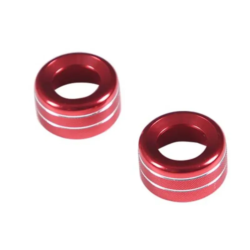 A64P - Pour Toyota 2007-2013, anneau de commande du volume central en alliage d'aluminium, accessoires intérieurs