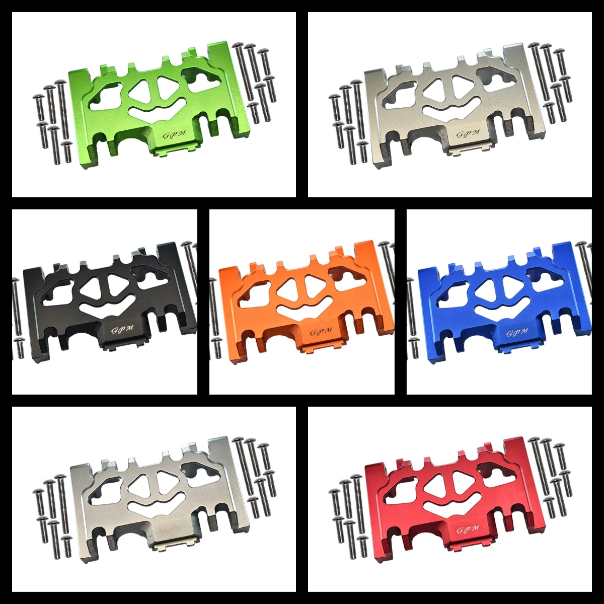 

GPM ALUMINUM LOWER GEAR COVER For 1/10 TRX4 DEFENDER TRAIL CRAWLER-82056-4