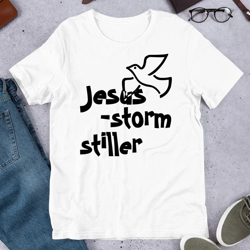 Funny Christ God Phone Fashion Women T Shirt Jesus Is Calling for Male T-shirts Cool Street Fashion Jesus T-shirt Unisex T-shirt