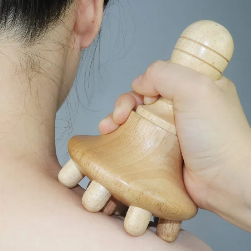 Wood Therapy Massage Tool Lymphatic Drainage Massager Anti Cellulite Fascia Massage Cup for Full Body Muscle Pain Relief