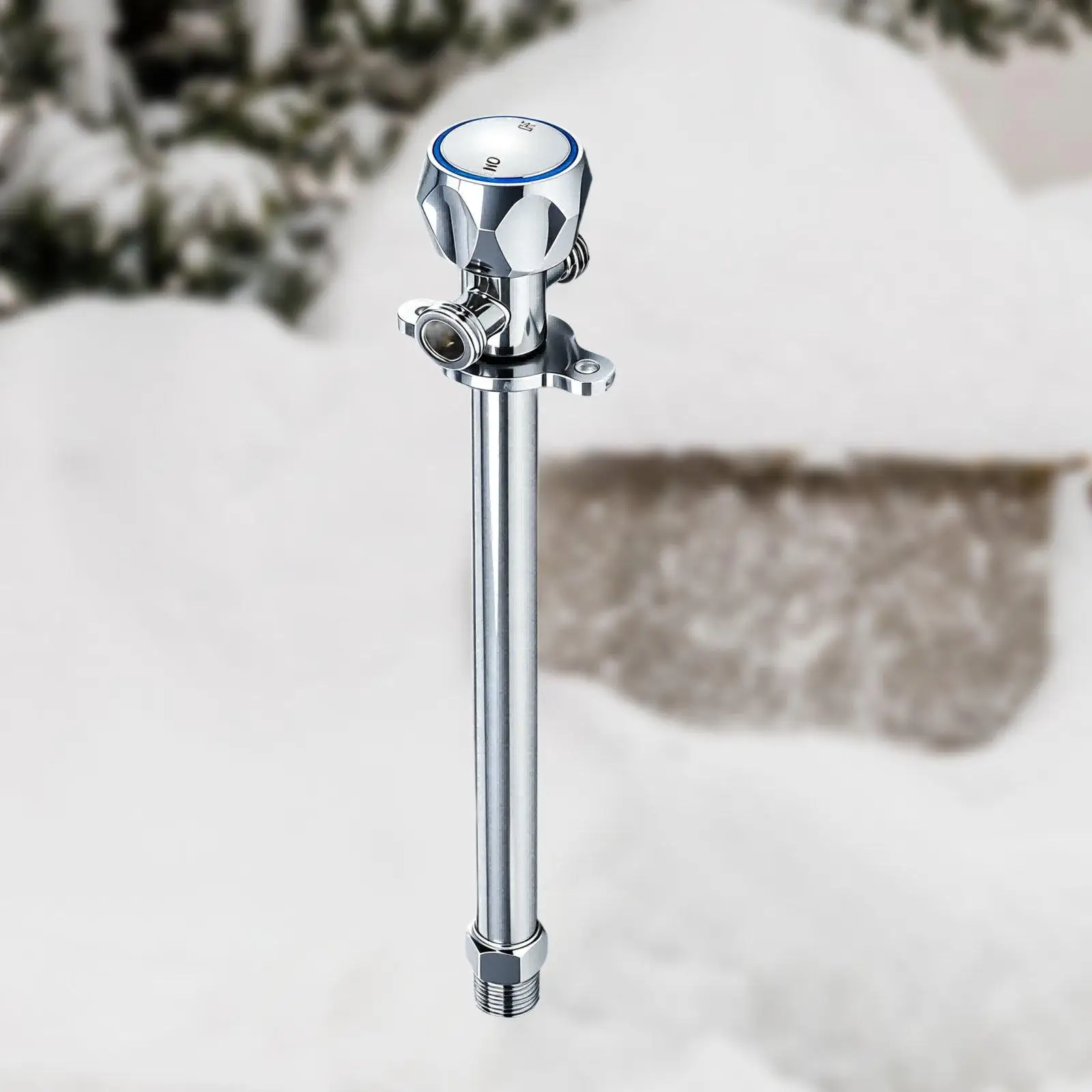 Frost Free Outdoor Sillcock Copper Valve Easy Install 15 Inch NPT Connection Durable for Backyard Use