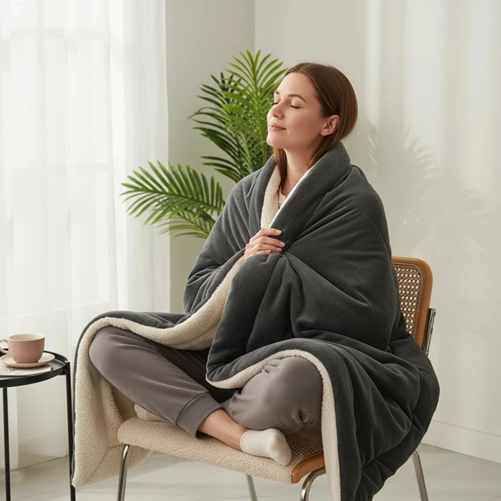 Winter ! Fuzzy Blankets - Twin/Full/Queen/King Size Thick Warm Blanket for Bed  Cozy Throw Blanket for Couch  Home  Dorm  or Gift