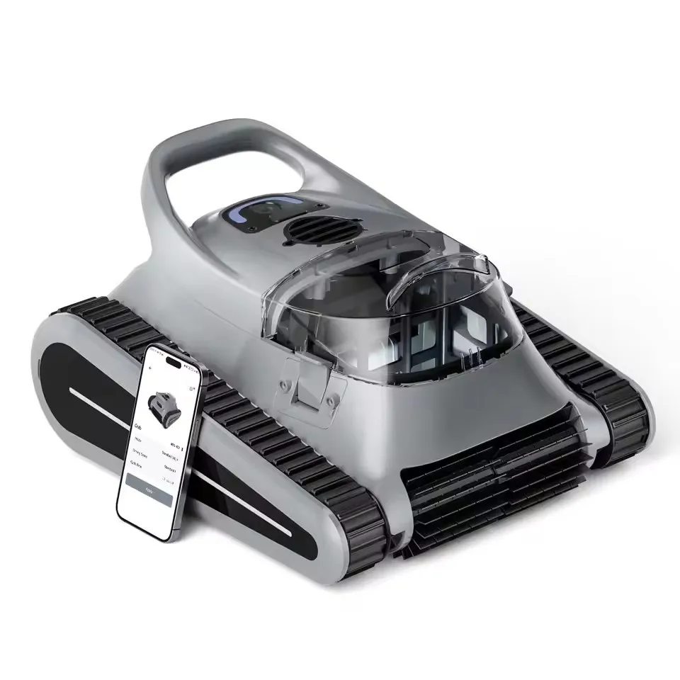 Pool Vacuum Up to 180 Mins Run time, Robotic Pool Cleaner Above Ground for Inground Pools up to 2000 Sq.ft