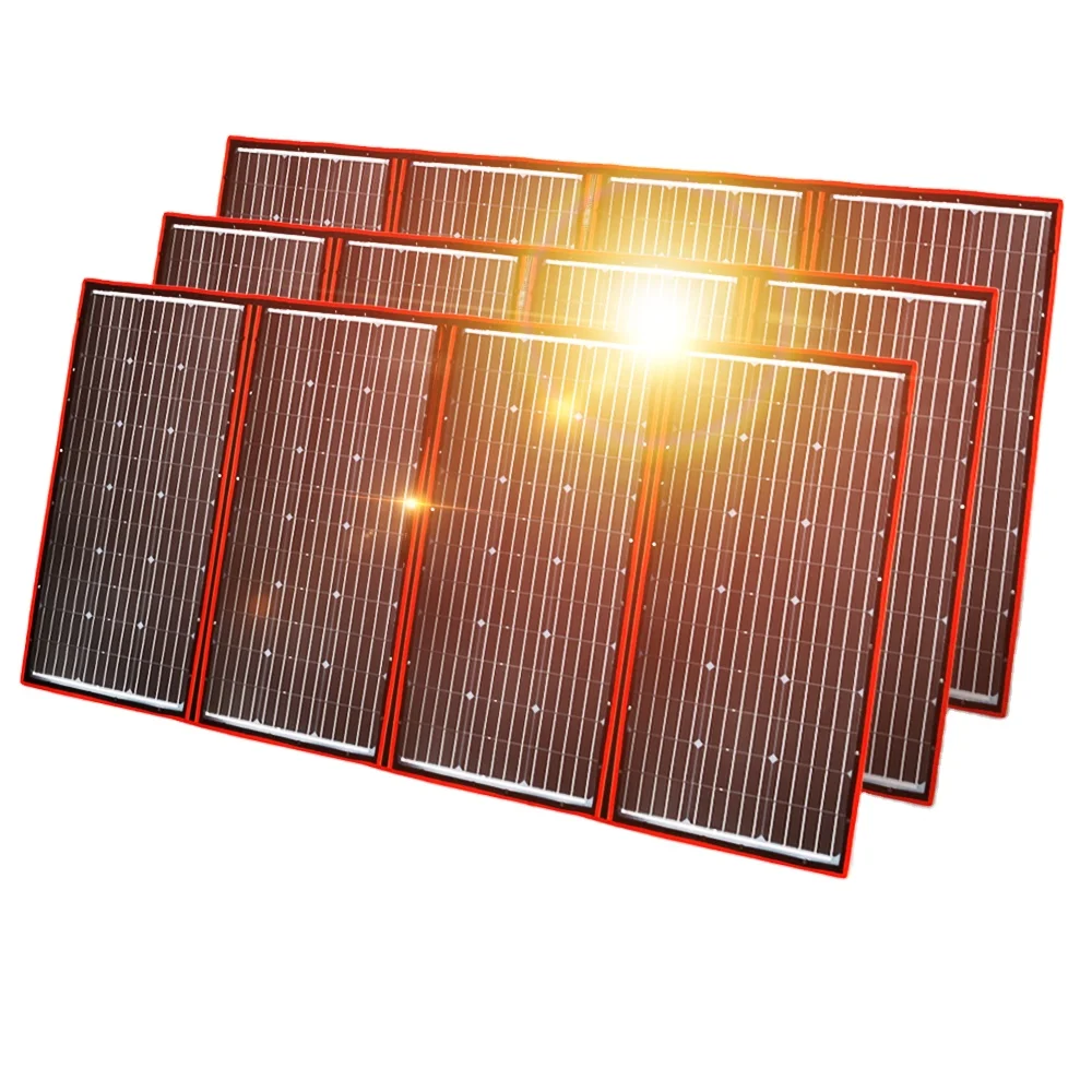 LT_ 900W/600W 12V Portable Foldable Solar Panel China Waterproof Monocrystalline For Camping/Boat/RV/Travel/Home/Car FFSP-320M