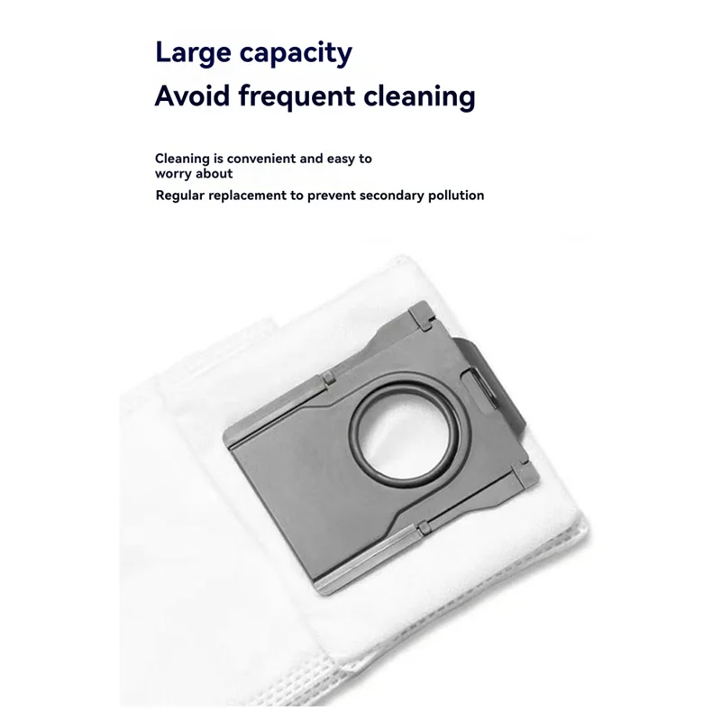 A86I-Berkenaan untuk Aksesori Penyapu Robot Kantong Debu Dreame X30, Kantong Debu Mesin Penyapu