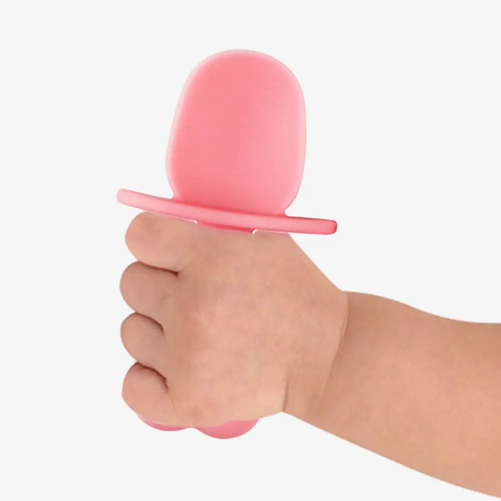 

2Pcs Silicone Baby Fork Spoon Set Ergonomic Handle Rounded Edges Safe for 0-6 Years High Temp Sterilizable Adorable Heart Design