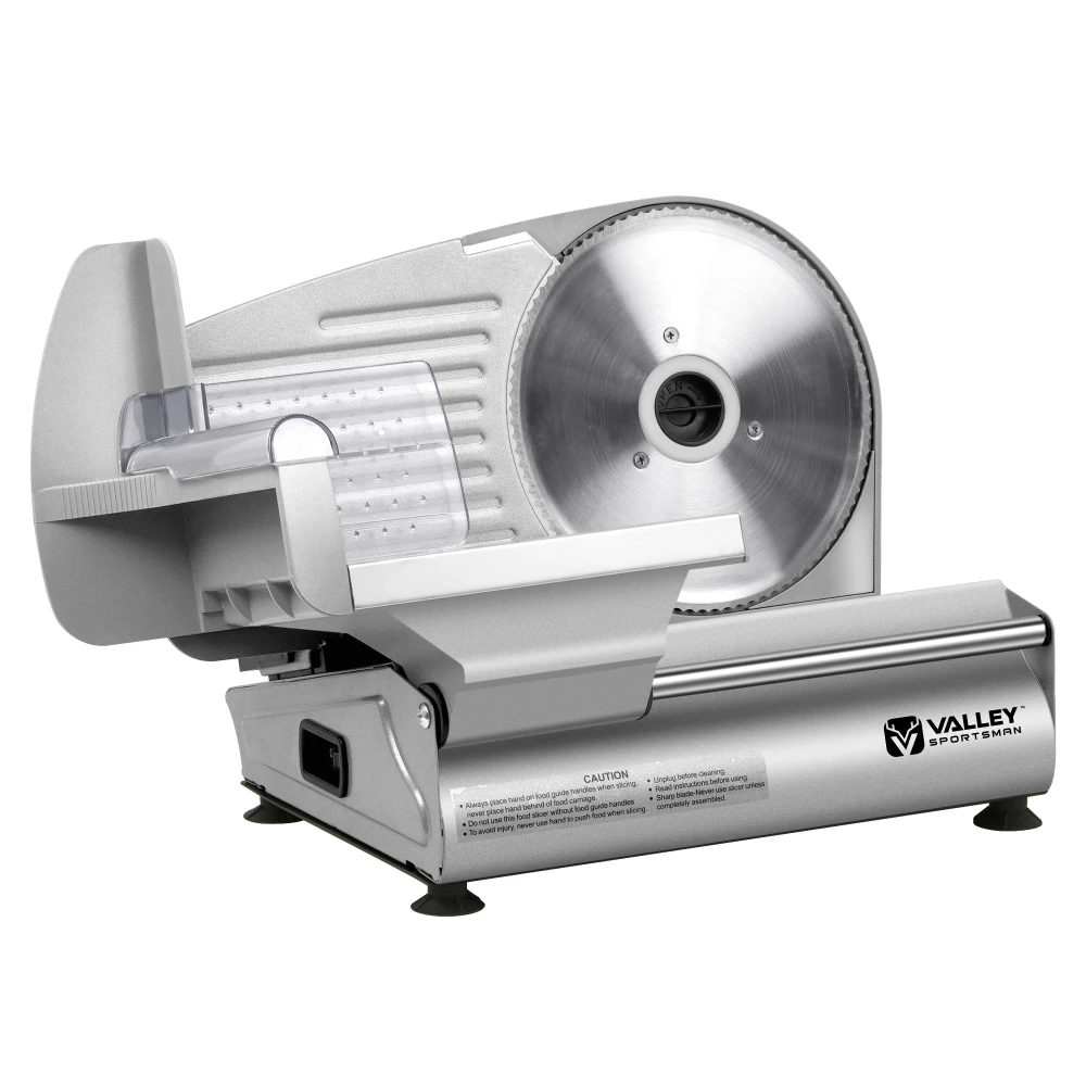 

Meat Slicer Machine for Home, Electric Food Slicer, with 7.5" Stainless Steel Blade, 180 W, Adjustable Thickness, Easy to Clean