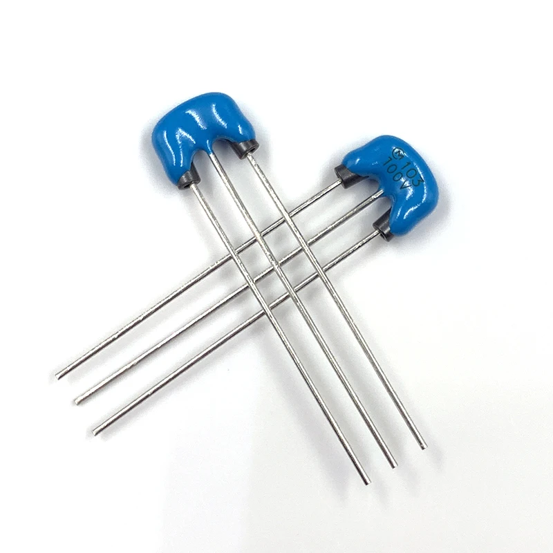 50 adet/grup Yeni Orijinal DSS1NB32A103Q55B 100 V 103/10nF EMI Gürültü Bastırma Filtresi 10% 100VDC 3-Pin