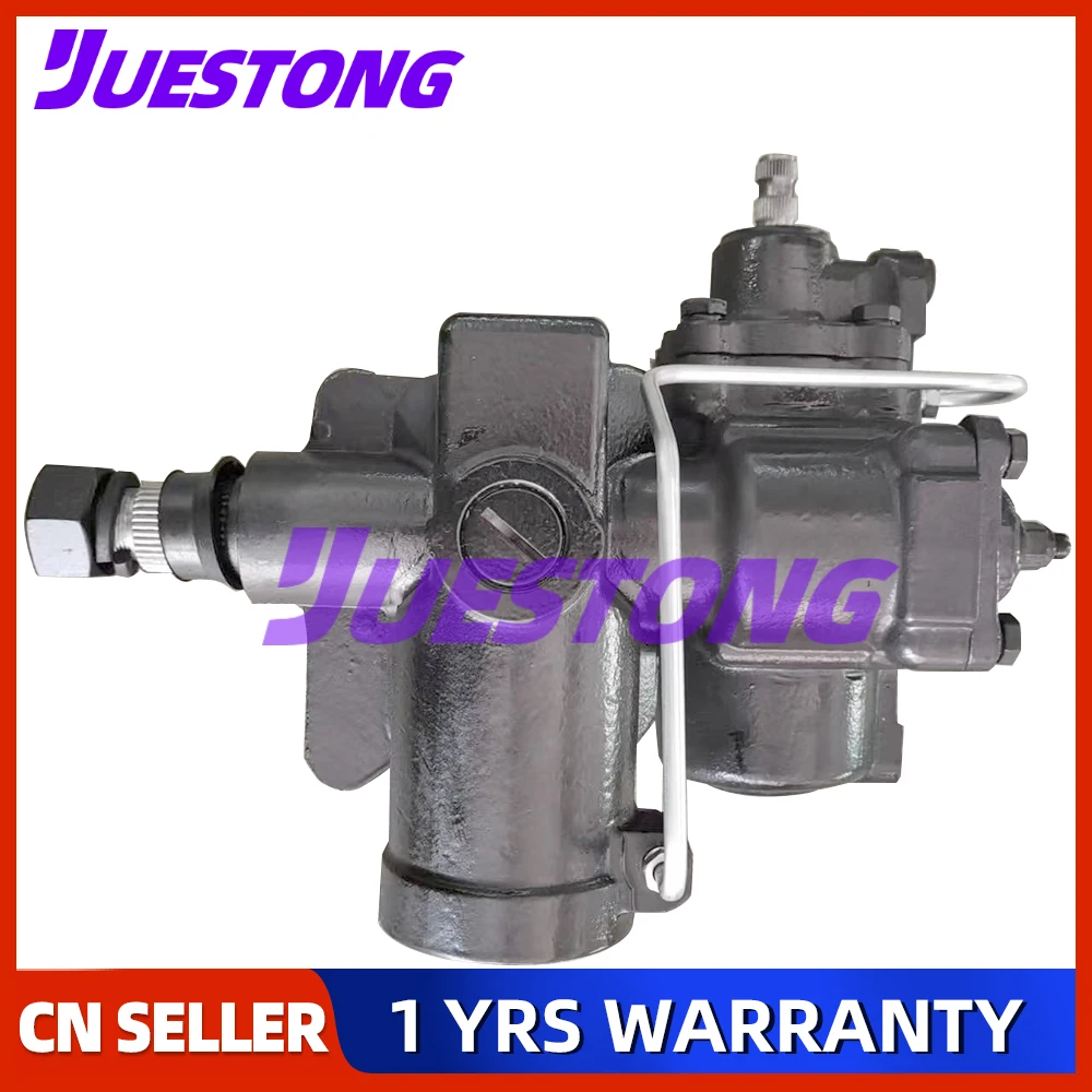 LHD Power Steering Gear Box for Land Rover Discovery Series II 1998-2004 4.0L 4.6L QAF500060 Suitable for 4-Holes Installation