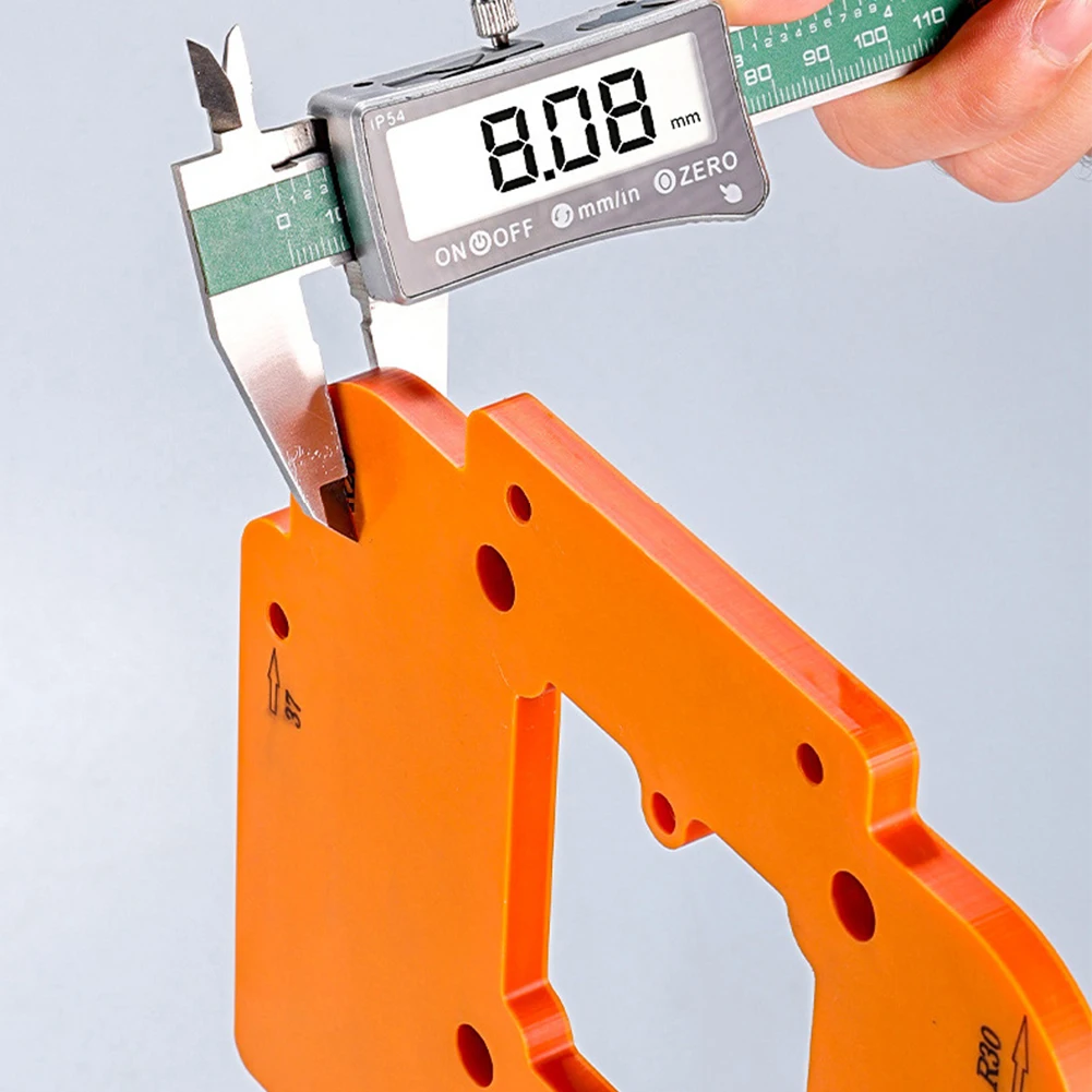 Home Improvement 3-in-1 Template Perfect Cuts Hole Punching Template For Projects 7 6cm Professional Results Wide Application