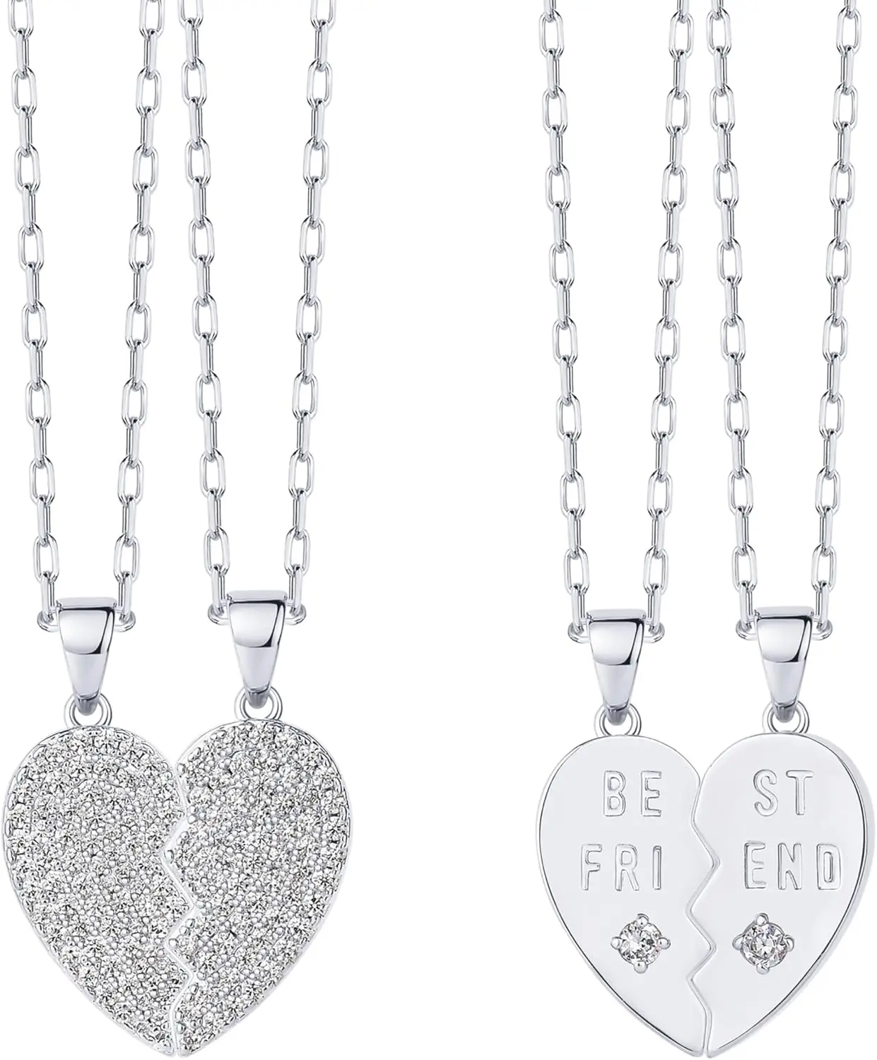 

Ожерелье Pavoi с сердечком из кубического циркония, покрытое золотом 14 карат | Милые изящные кулоны-подвески для женщин - украшения ко Дню святого Валентина