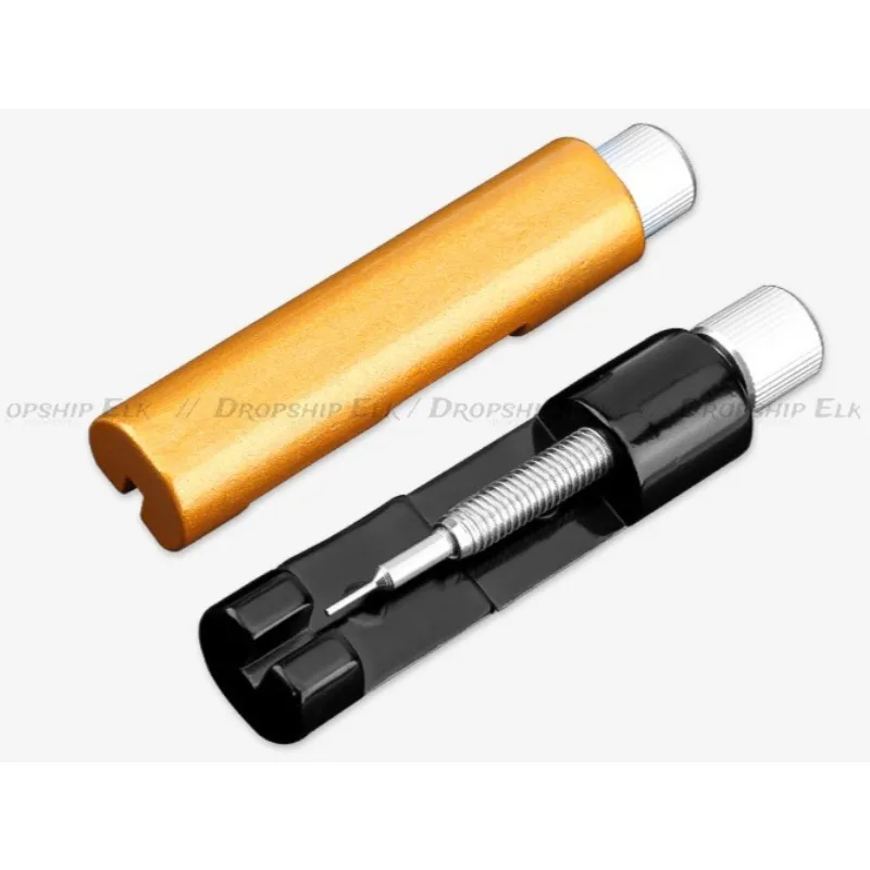 مجموعة أدوات إصلاح مزيل دبوس حزام الساعة المعدنية لصانعي الساعات مع عبوة من 3 أدوات حزام الساعة الصغيرة ذات الدبابيس الإضافية