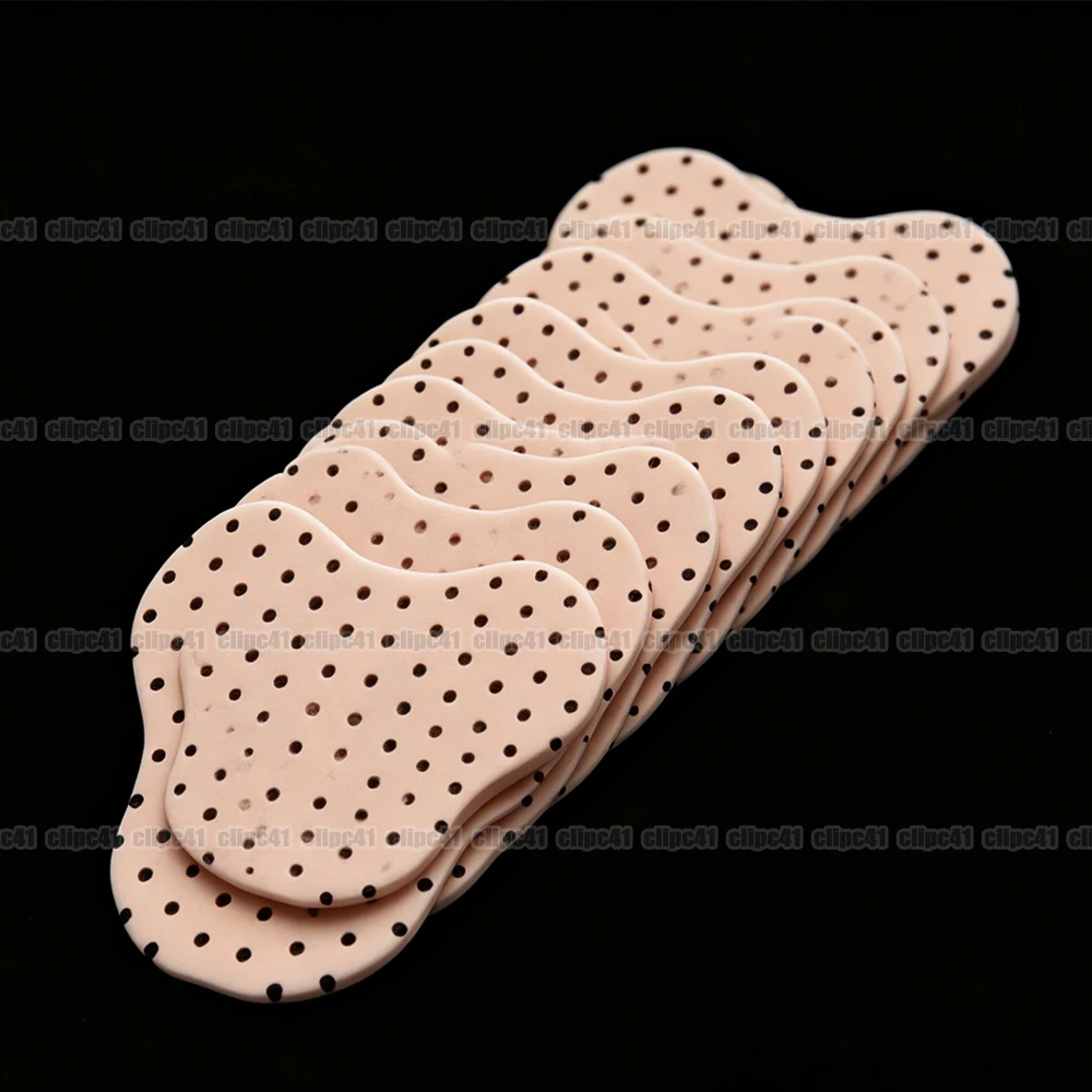 10Pcs Low Temperature Thermoplastic Plate Skin Color White Trapezoidal Nose Splint After Rhinoplasty Fixed Protector Nose Shaper