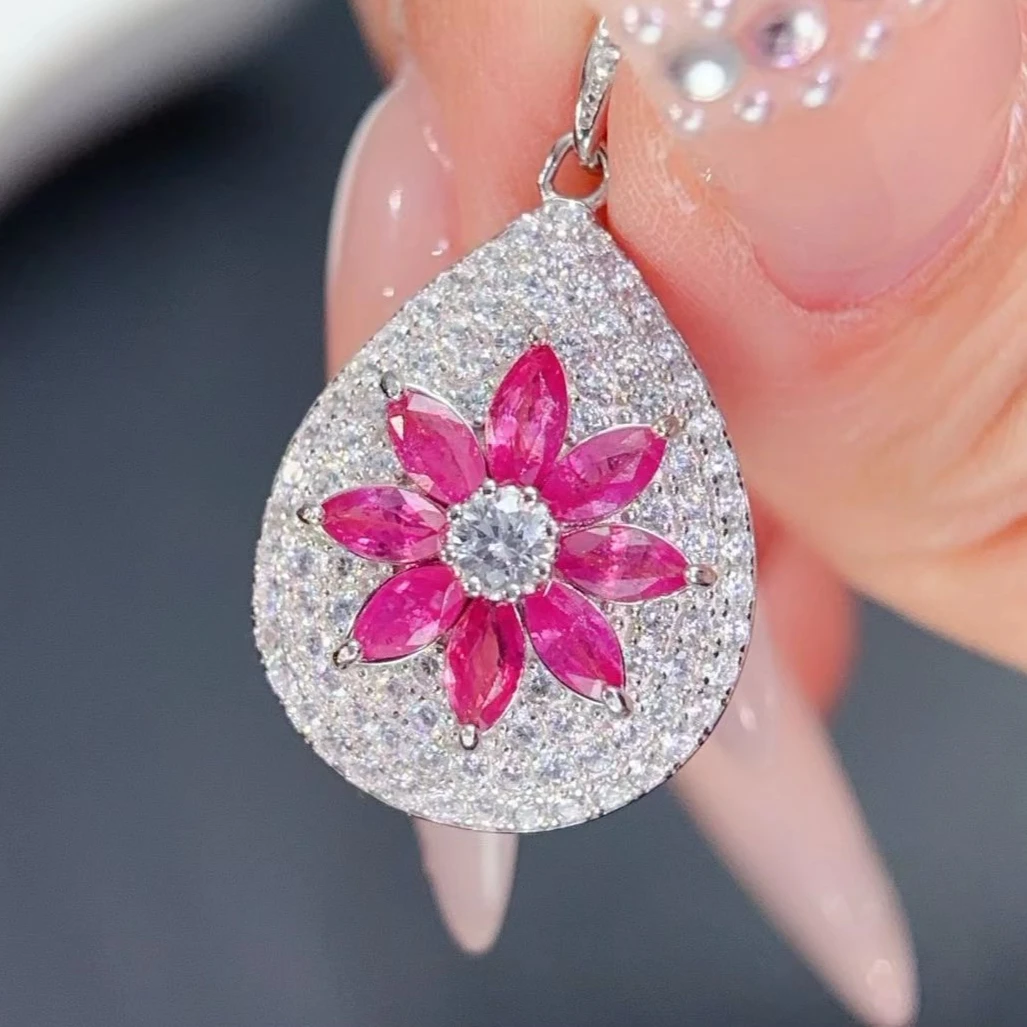 Natural Ruby 925 Si…