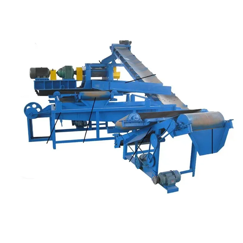 Double Shaft Shredder High Speed Tire Recycle Rubber Machine/ Tire Recycling Line To Rubber Powder Production Line