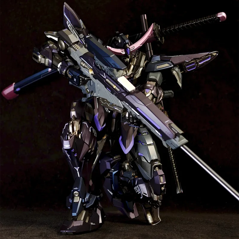 إصدار محدود من Moshow - Kotake الذهب الأسود/الفضة الاسترليني وأونيمارو ليلة التيتانيوم الفضة التجمع أطقم منمذجة هدية شخصية الحركة