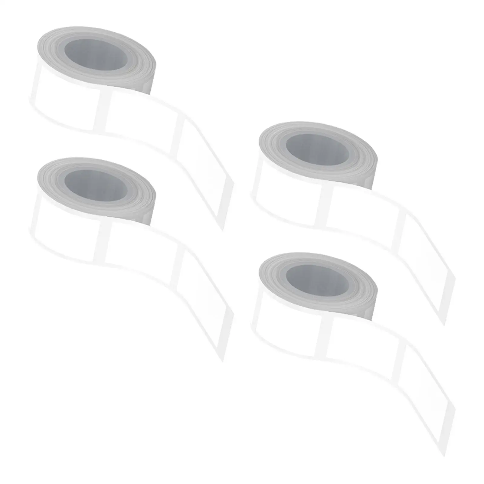 4 Pieces Thermal Label Thermal Stickers Fanfold Self Adhesives Thermal Printer