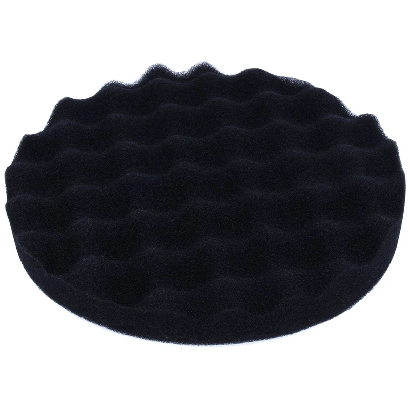 60Pcs 7Inch 180Mm Sponge Polishing Waxing Foam Buffing Pads For Polishers Auto Car