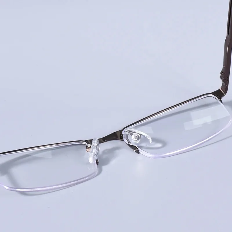 Leichte Halbrahmen-Lesebrille mit Blaulichtfilter für Altersweitsichtigkeit, Dioptrien +1,0+1,25+1,5+1,75+2,0+2,25+2,5+2,75+3,0+4,0 – Detail 6