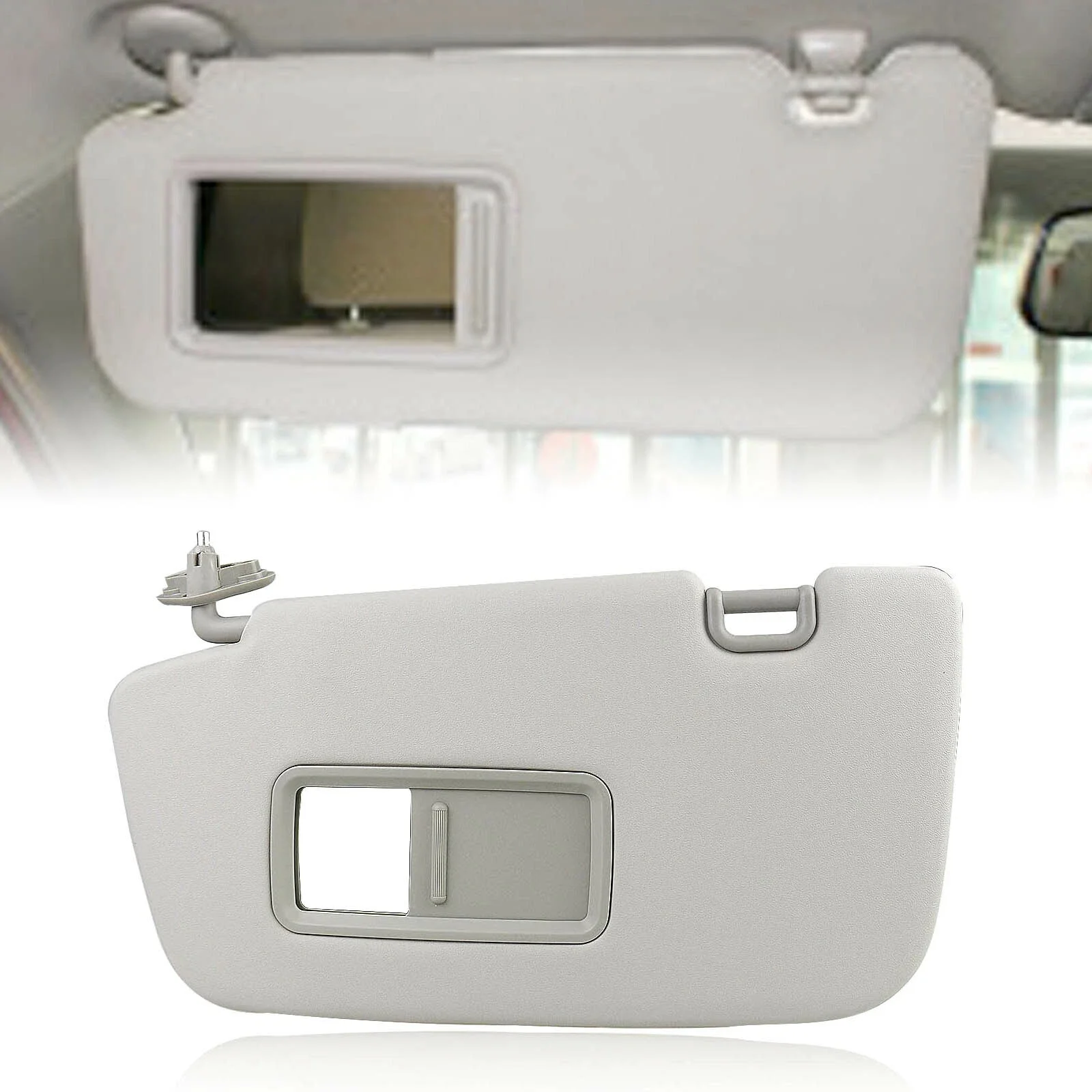 

92011FG032ME Car Sun Visor Assy Left Driver Side Grey 92011FG032ME for Subaru Impreza 2008‑2014 Driver Side Sun Visor
