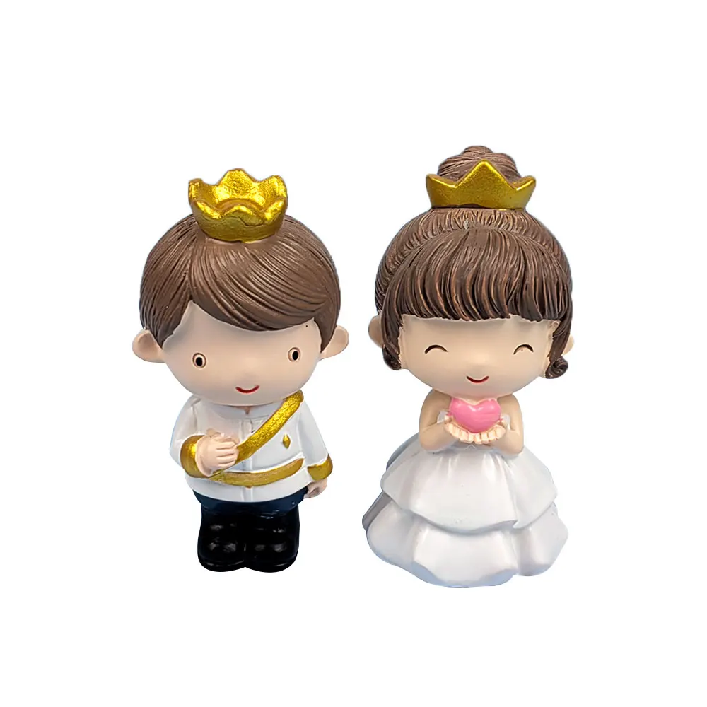 3D Prince & Princess Silicone Mold Human Shape Candle Mould Fondant Cake Chocolate Plaster DIY Handmade Decoration Craft Tool