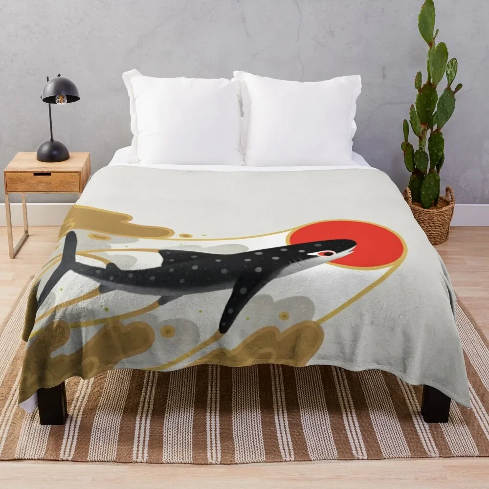 

Whale shark Throw Blanket Designers For Sofa Thin Winter beds Luxury Throw Blankets