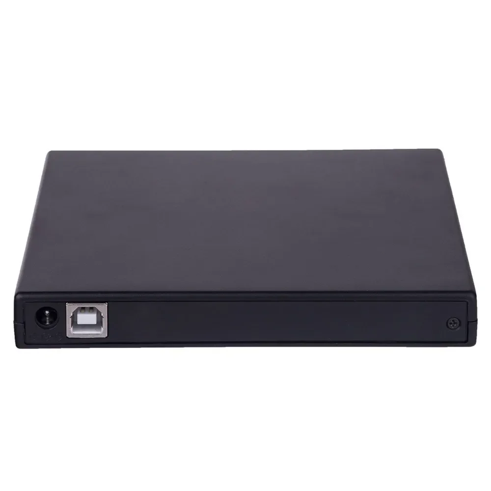 خارجي نحيف USB 2.0 DVD Combo DVD ROM Player Plug and Play CD - RW Burner Writer لأجهزة الكمبيوتر المحمول Macbook Desktop PC