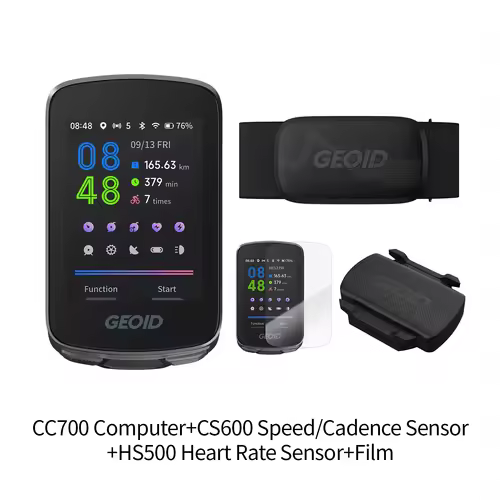 GEOID CC600/CC700 Bike Computer Wireless Color Screen Bicycle Speedometer ANT+ WIFI Cycling Speedometer IPX7 Waterproof Odometer - Image 14