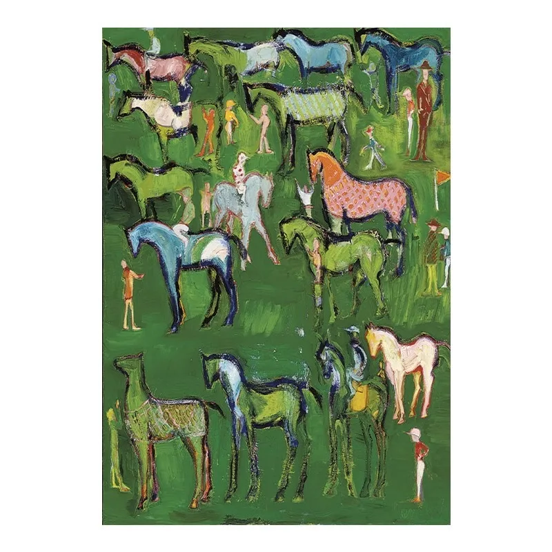 

Пазлы «Красочный конь с прерий» 500/1000/1200/2000 элементов, семейные игры для игровой комнаты, спальни, подарки, декор для дома