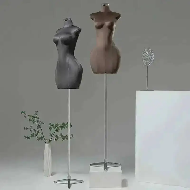 

Female Large European Fat Size Butt Mannequins Half-length Model Props Clothing Store Women's Clothing Mannequin Display Stand