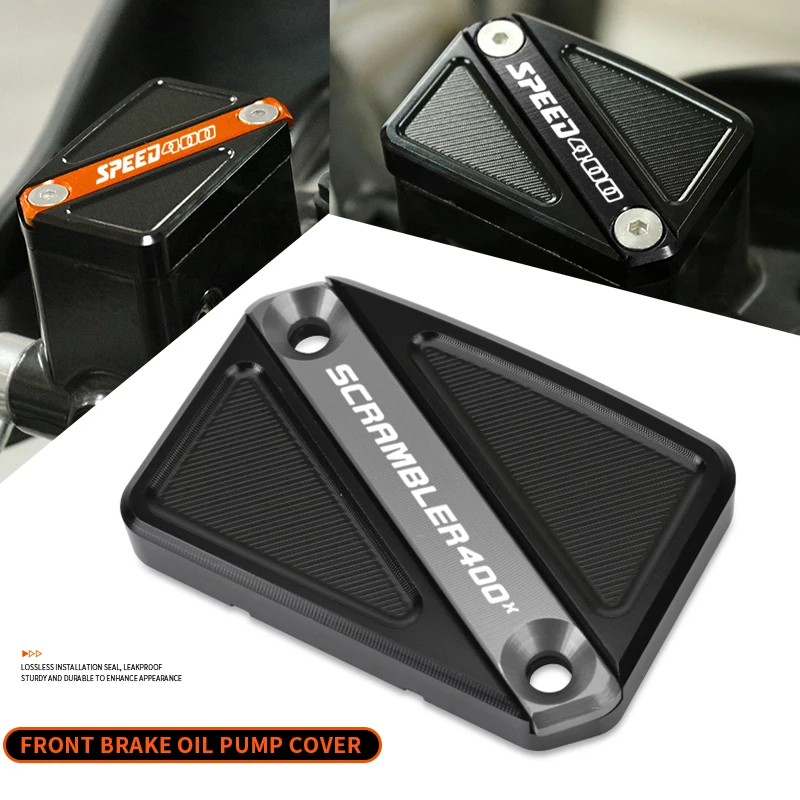 

Подходит для Speed 400 Scrambler 400X Speed400 2023 2024 2025 мотоцикла с ЧПУ, крышка главного цилиндра, передняя крышка бачка тормозной жидкости