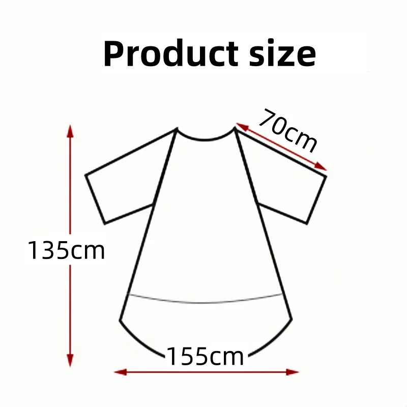 Long Sleeve Hairdresser's Robe Hair Salon Capes Hair Cutting Cloak Hairdressing Wrap Cloth Barber Haircut Apron Styling Tools