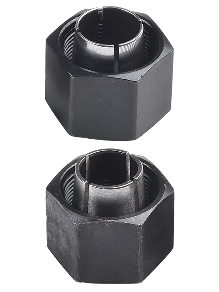 2PCS 12mm 12.7mm Router Collet For DW6212 DW616 DW618 DW621K DW616M Router Components Household Vehicle Mounted Accessires