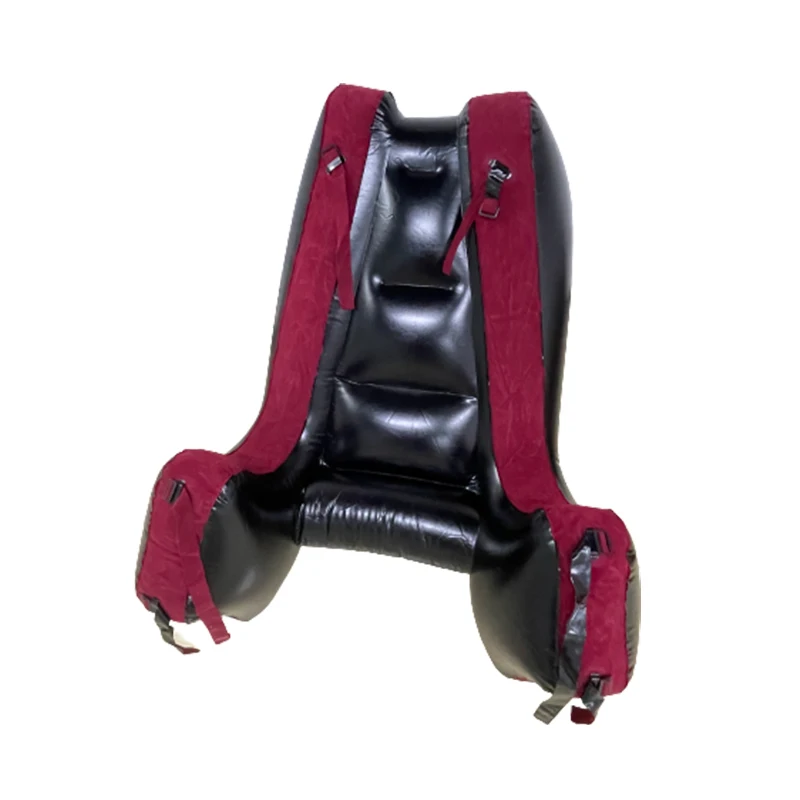 Sofá inflable con patas atadas para parejas, silla de Bondage abierta, ataduras de extensión, Ayuda de posición más profunda, almohada de aire