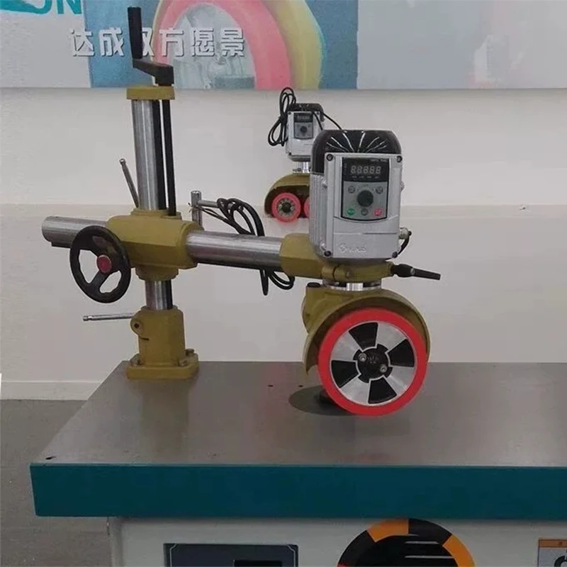 V180 Single-Wheel Feeder Single-Axis Vertical Milling Profile Curve Press-Feed Conveyor for Handrail/Panel Processin(Customized)