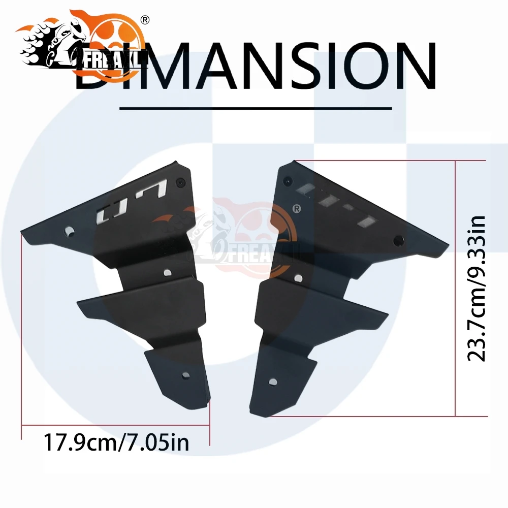 

Motorcycle Accessories For YAMAHA MT 07 MT07 FZ07 2018-2020 2021 2022 2023 MT-07 FZ-07 Radiator Side Cover Grill Guard Protector