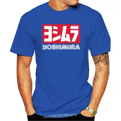 Camiseta de manga corta para hombre, camisa negra de Yoshimura, Japón, s S a 5XL, ropa con letras, Sbz