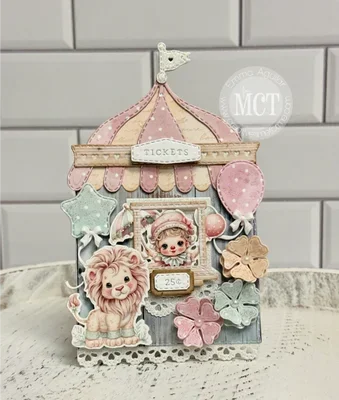 Scallop Topper Ticket Booth Metal Cutting Dies Clear Stamps for DIY For DIY Greeting Card Scrapbook Template April 2026 New view 6