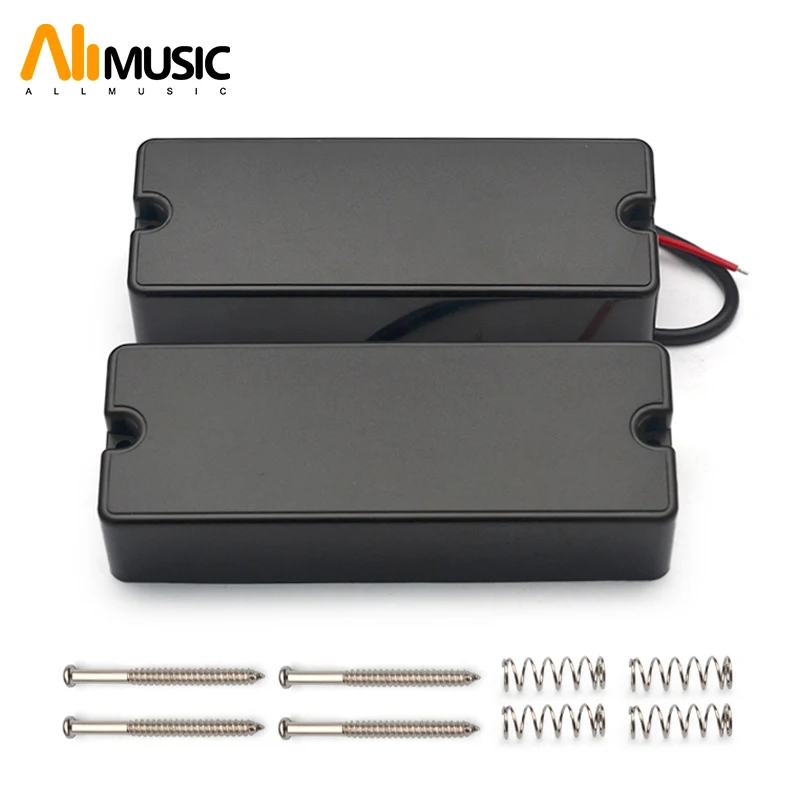 Active Bass Pickup Soapbar 5 String Bass Pickup Double Coil Humbucker Ceramic Magnet Active Pickup Bass Guitar Accessories