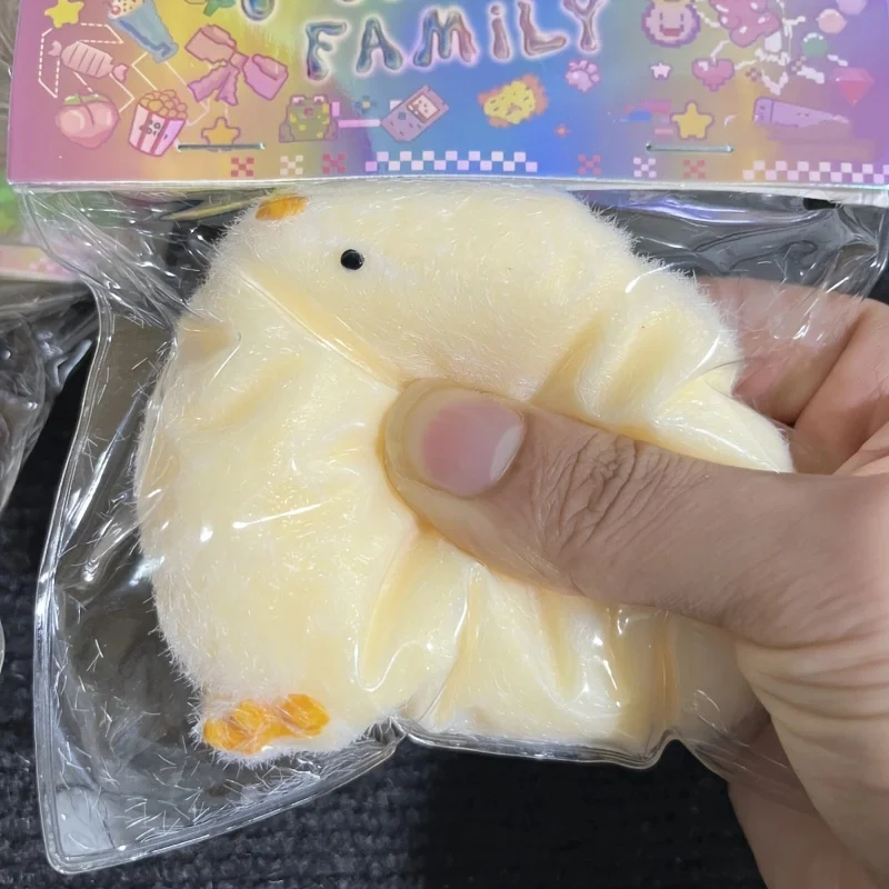 1Pc Chick Squishy Squeeze Speelgoed Kids Adult Soft Pinch Pop Fidget Speelgoed Entertainment Games voor Kinderen Halloween Kerstcadeaus