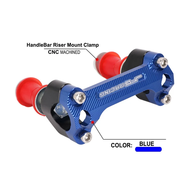Universal Motorcycle Handlebar Rise Enhances Riding Comfort for YZ250F YZ450F